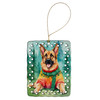 German Shepherd Christmas Porcelain Ornament DAC3466 product image at NuMercy