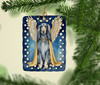 Afghan Hound My Angel Porcelain Christmas Ornament DAC6924 product image at NuMercy 2