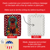Labrador Retriever Holiday Christmas Porcelain Ornament DAC3118 product image at NuMercy 3