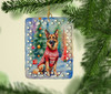 German Shepherd Christmas Porcelain Ornament DAC3465 product image at NuMercy 2