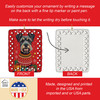 Schnauzer Holiday Christmas Porcelain Ornament product image at NuMercy 3