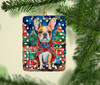 French Bulldog Christmas Porcelain Ornament DAC3461 product image at NuMercy 2