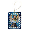 German Wirehaired Pointer My Angel Porcelain Christmas Ornament product image at NuMercy