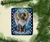 German Wirehaired Pointer My Angel Porcelain Christmas Ornament product image at NuMercy 2