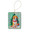 English Foxhound Christmas Porcelain Ornament DAC3453 product image at NuMercy