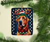 Chesapeake Bay Retriever Christmas Porcelain Ornament DAC3419 product image at NuMercy 2