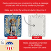 Beagle My Angel Porcelain Christmas Ornament product image at NuMercy 3