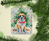 Saint Bernard Christmas Porcelain Ornament DAC3614 product image at NuMercy 2