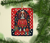 Cavalier Spaniel Holiday Christmas Porcelain Ornament DAC3065 product image at NuMercy 2
