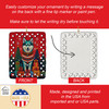 Alaskan Klee Kai Holiday Christmas Porcelain Ornament product image at NuMercy 3