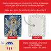 Akita My Angel Porcelain Christmas Ornament product image at NuMercy 3