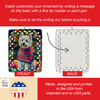 Westie Christmas Porcelain Ornament DAC3687 product image at NuMercy 3