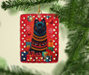 German Spitz Holiday Christmas Porcelain Ornament product image at NuMercy 2