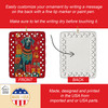 Weimaraner Holiday Christmas Porcelain Ornament product image at NuMercy 3