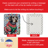German Wirehaired Pointer Christmas Porcelain Ornament DAC3471 product image at NuMercy 3