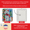 Poodle Christmas Porcelain Ornament DAC3576 product image at NuMercy 3