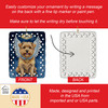 Norfolk Terrier My Angel Porcelain Christmas Ornament product image at NuMercy 3