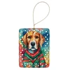 Beagle Christmas Porcelain Ornament DAC3350 product image at NuMercy