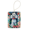 Poodle Christmas Porcelain Ornament DAC3577 product image at NuMercy