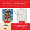 Pekingese Christmas Porcelain Ornament DAC3554 product image at NuMercy 3