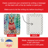 Australian Cattle Dog Christmas Porcelain Ornament DAC3336 product image at NuMercy 3