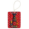 Miniature Pinscher Holiday Christmas Porcelain Ornament product image at NuMercy