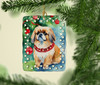 Pekingese Christmas Porcelain Ornament DAC3555 product image at NuMercy 2