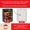 Norfolk Terrier Christmas Porcelain Ornament DAC3538 product image at NuMercy 3