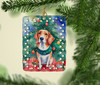 English Foxhound Christmas Porcelain Ornament DAC3452 product image at NuMercy 2