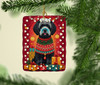 Portuguese Water Dog Holiday Christmas Porcelain Ornament product image at NuMercy 2