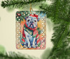 English Bulldog Christmas Porcelain Ornament DAC3446 product image at NuMercy 2