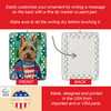 Australian Terrier Christmas Porcelain Ornament DAC3342 product image at NuMercy 3
