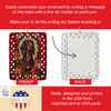 Gordon Setter Holiday Christmas Porcelain Ornament product image at NuMercy 3