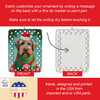 Wirehaired Pointing Griffon Christmas Porcelain Ornament DAC3693 product image at NuMercy 3