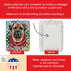 Mastiff Christmas Porcelain Ornament DAC3522 product image at NuMercy 3