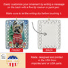 Cairn Terrier Christmas Porcelain Ornament DAC3401 product image at NuMercy 3