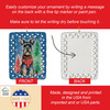 Schnauzer Christmas Porcelain Ornament DAC3630 product image at NuMercy 3