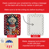 Maltese Holiday Christmas Porcelain Ornament product image at NuMercy 3