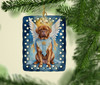 Dogue de Bordeaux My Angel Porcelain Christmas Ornament product image at NuMercy 2