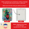 Kerry Blue Terrier Christmas Porcelain Ornament DAC3495 product image at NuMercy 3