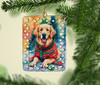Golden Retriever Christmas Porcelain Ornament DAC3478 product image at NuMercy 2
