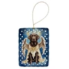 Chocolate Labrador Retriever My Angel Porcelain Christmas Ornament DAC7027 product image at NuMercy