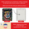 English Bulldog Christmas Porcelain Ornament DAC3445 product image at NuMercy 3