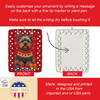 Yorkshire Terrier Holiday Christmas Porcelain Ornament DAC3176 product image at NuMercy 3