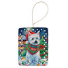 Westie Christmas Porcelain Ornament DAC3682 product image at NuMercy