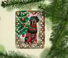 Black and Tan Coonhound Christmas Porcelain Ornament DAC3373 product image at NuMercy 2