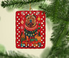 Shar Pei Holiday Christmas Porcelain Ornament product image at NuMercy 2