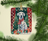 Dalmatian Christmas Porcelain Ornament DAC3437 product image at NuMercy 2