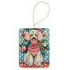 Poodle Christmas Porcelain Ornament DAC3569 product image at NuMercy