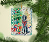 Scottish Deerhound Christmas Porcelain Ornament DAC3641 product image at NuMercy 2